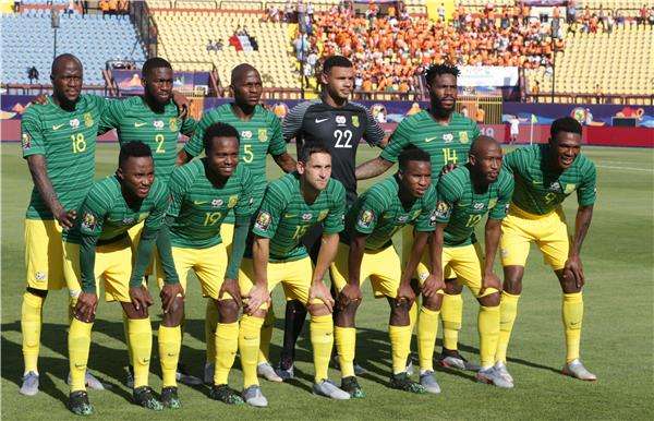 لاعبو جنوب أفريقيا