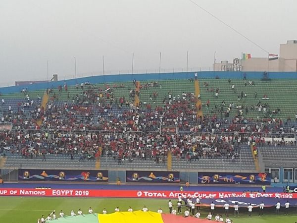 من مدرجات المباراة