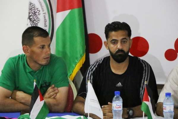 إسلام أبو عريضة يتحدث في المؤتمر الصحفي