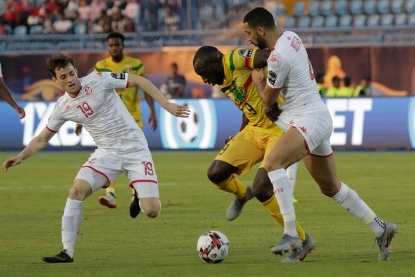 من مباراة تونس ومالي