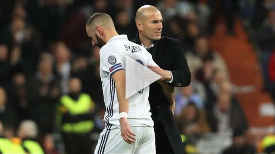 زيدان وبنزيما