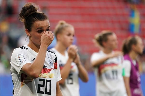  لينا ماجول بعد الخسارة من السويد