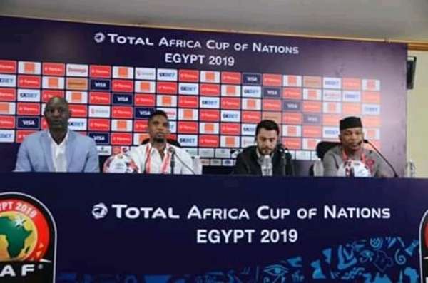 من المؤتمر الصحفي