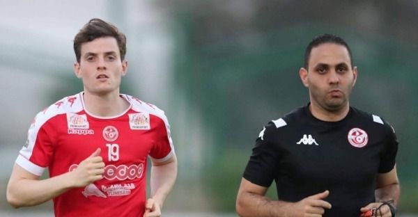 امين بن محمد تدرب اليوم على انفراد بسبب الاصابة