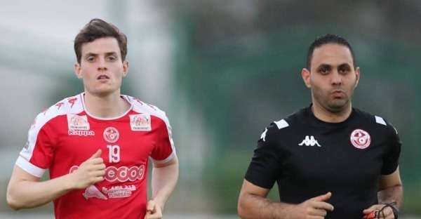 امين بن محمد تدرب اليوم على انفراد بسبب الاصابة