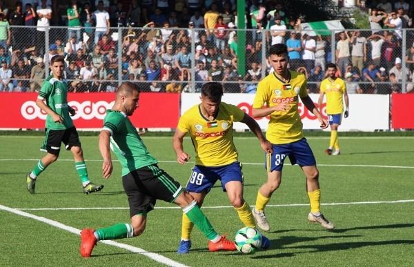  من لقاء الذهاب بين بلاطة وخدمات رفح