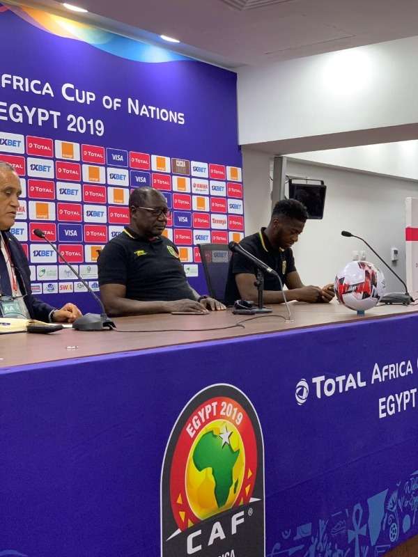 من المؤتمر الصحفي