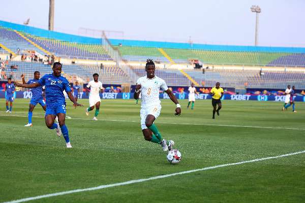 جانب من المباراة