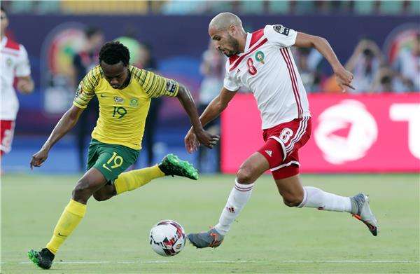 من مباراة المغرب وجنوب أفريقيا