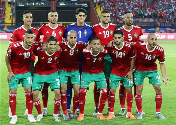 لاعبو منتخب المغرب