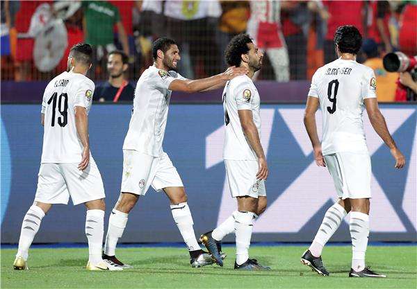 لاعبو منتخب مصر