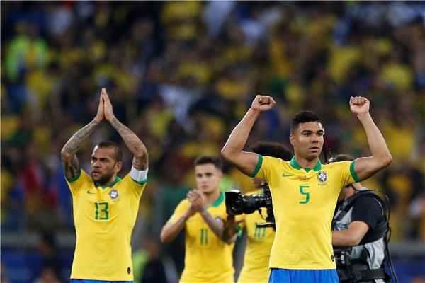  لاعبو المنتخب البرازيلي