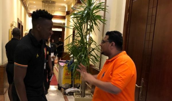 أونانا مع مراسل كووورة