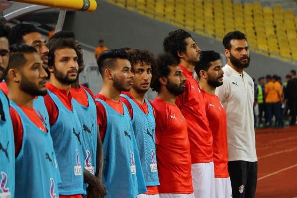 لاعبو منتخب مصر