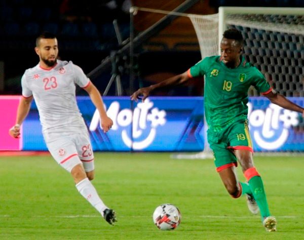 نعيم السليتي في مباراة موريتانيا