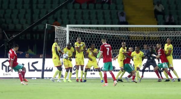 جانب من المباراة