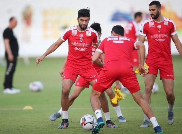 من تدريبات منتخب تونس