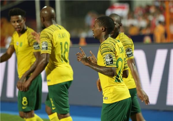 لاعبو جنوب أفريقيا