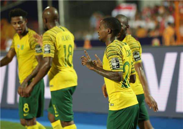 لاعبو جنوب أفريقيا