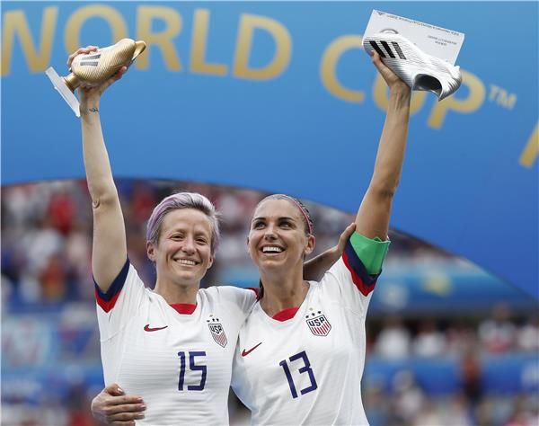 ميجان رابينوي وأليكس مورجان