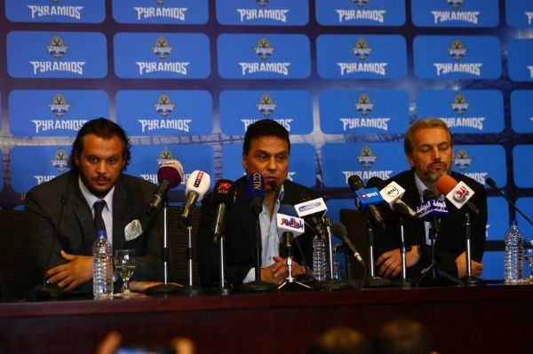 من المؤتمر الصحفي - تصوير: أحمد عواد