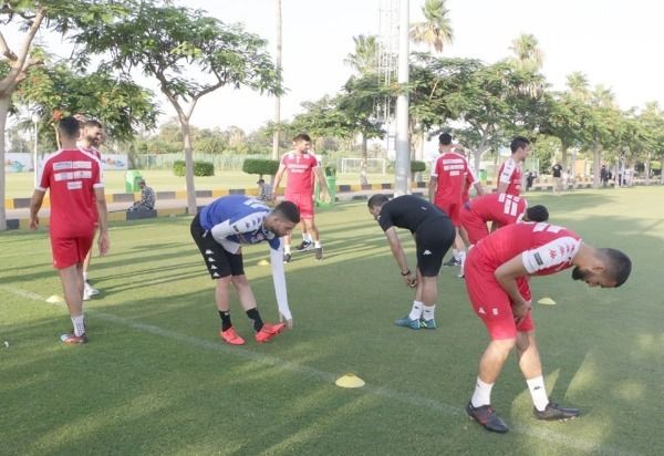 من تدريبات اليوم