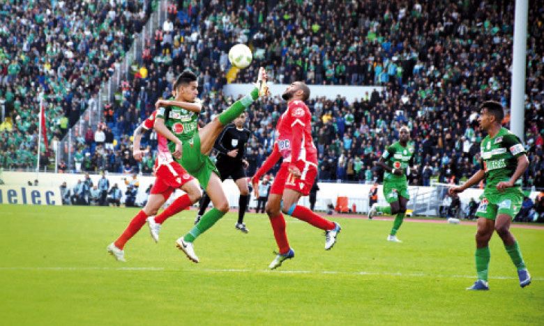 جانب من مباريات الوداد والرجاء