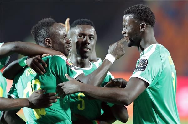 لاعبو السنغال