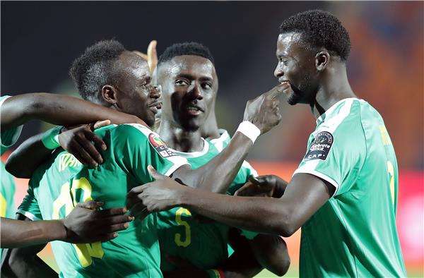 لاعبو السنغال