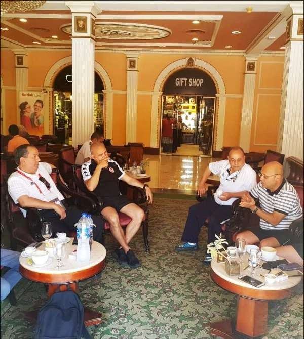 جانب من الزيارة