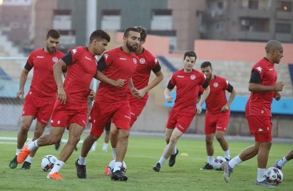 من تدريبات منتخب تونس