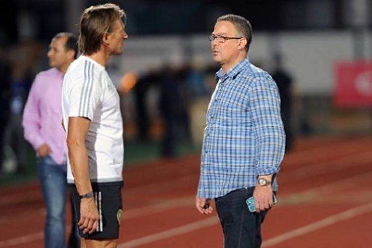 هيرفي رينارد وفوزي لقجع