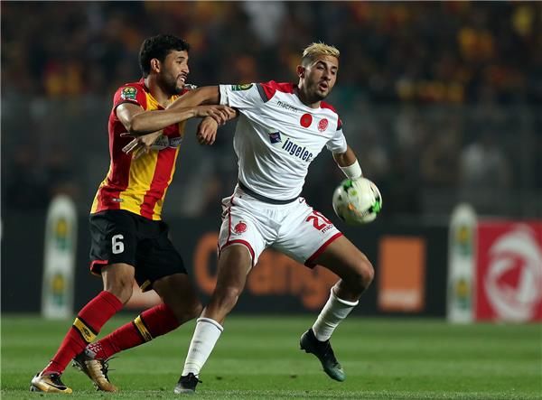 من مباراة الترجي والوداد