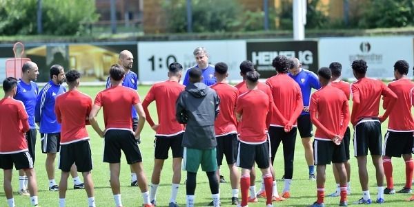 من مران المنتخب الأولمبي الإماراتي