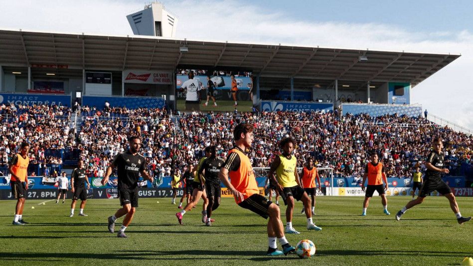 جانب من مران ريال مدريد