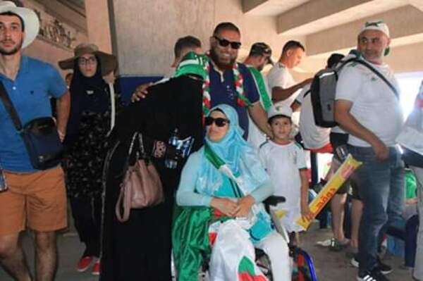  متحدو إعاقة جزائريين 