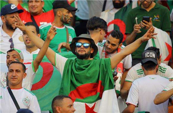 الجماهير الجزائرية