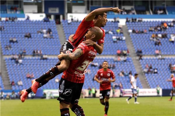 فرحة لاعبي تيخوانا