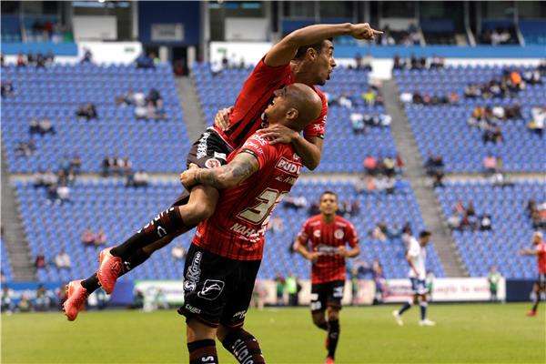 فرحة لاعبي تيخوانا