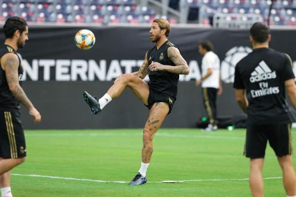 من مران ريال مدريد