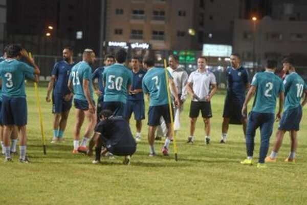 جانب من التدريبات 