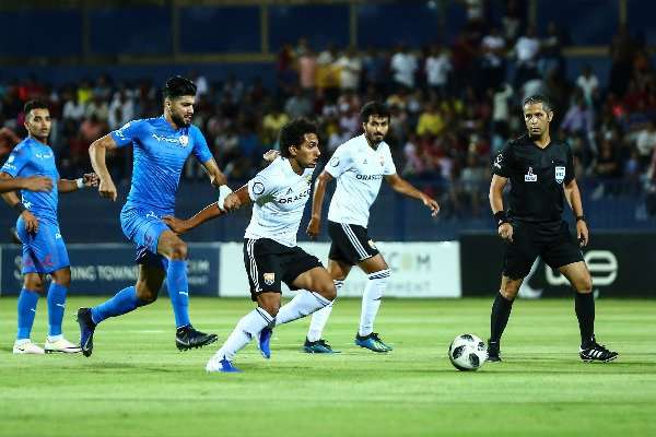 من المباراة (تصوير: أحمد عواد)