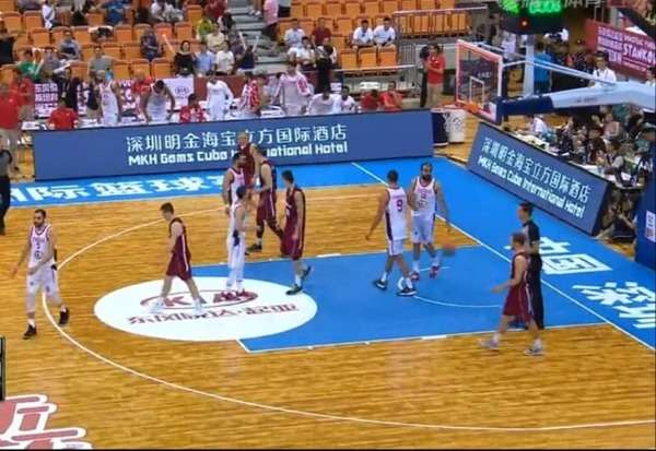 من مباراة تونس ولاتفيا