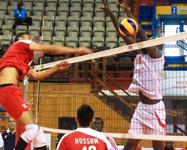 من مباراة مصر والكونجو برازافيل 