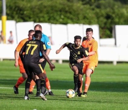 جانب من المباراة