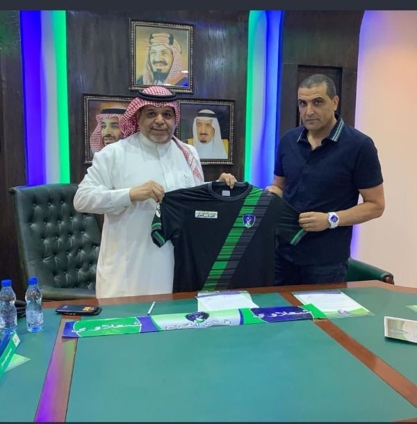 لطفي السليمي صحبة رئيس نادي الشعلة 