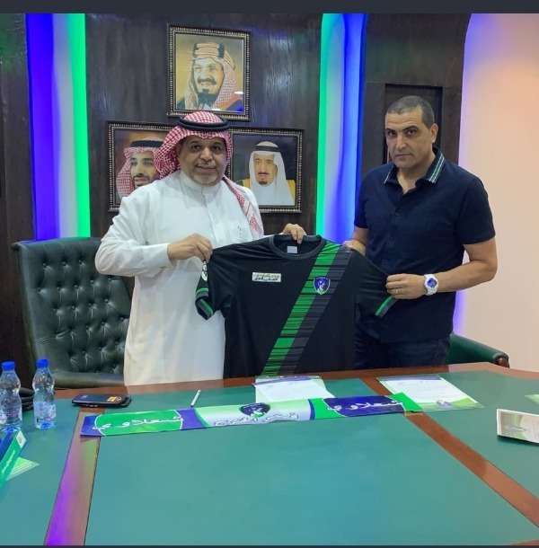 لطفي السليمي صحبة رئيس نادي الشعلة 