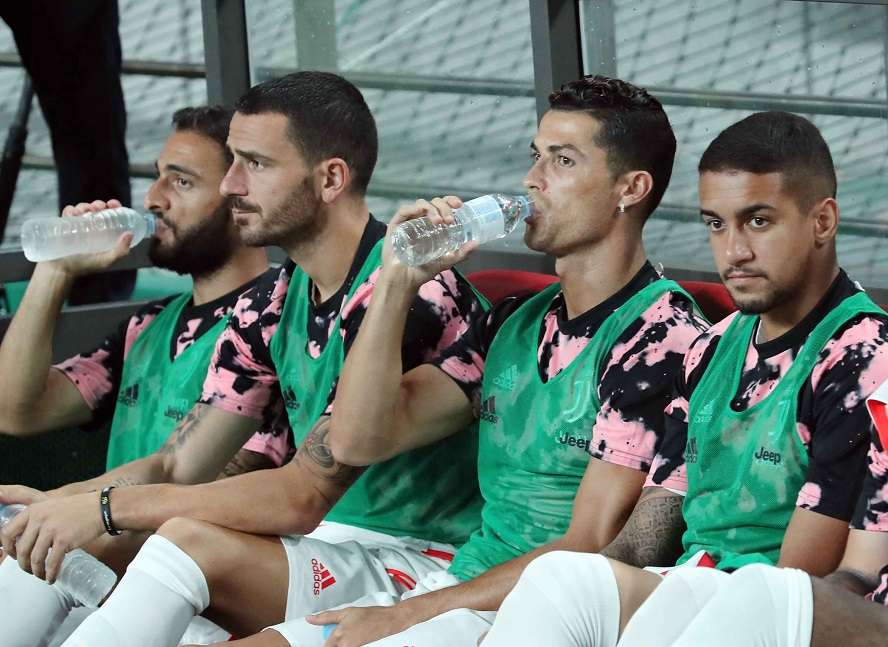 رونالدو خلال المباراة 