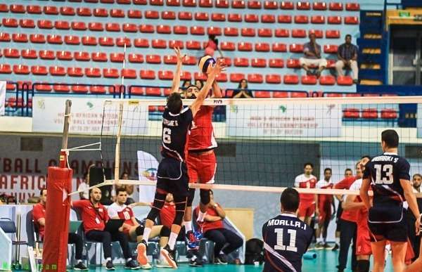 من مباراة تونس ومصر 