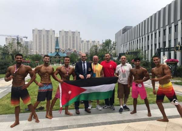 منتخب الأردن لبناء الاجسام